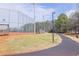 Community tennis court is perfect for both casual games and serious matches at 3661 Silver Leaf Sw Ln, Marietta, GA 30008