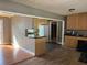 Kitchen area next to dining room, offering access to the backyard at 4749 Cox Se St, Acworth, GA 30101