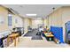 Unfinished basement perfect for storage or conversion to a recreational area or home gym at 105 Leisure Trl, Peachtree City, GA 30269