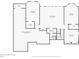 Basement floor plan for 105 Leisure Trl, Peachtree City, GA 30269 at 105 Leisure Trl, Peachtree City, GA 30269