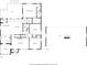 Floor plan showcasing the layout of the main floor and attic space at 278 Midvale Ne Dr, Atlanta, GA 30342