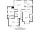 Detailed floor plan showcasing the layout of the upper level, including bedrooms and bathrooms at 2922 Parkridge Ne Dr, Brookhaven, GA 30319
