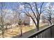 Balcony view showcasing trees, green space, a playground, and a distant building at 525 Parkway Dr Ne # 203, Atlanta, GA 30354