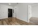 Apartment entryway featuring modern, minimalist design, and access to bedrooms and other rooms at 525 Parkway Dr Ne # 203, Atlanta, GA 30354