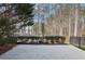 A secluded backyard basketball court at 6030 Chimney Springs Rd, Buford, GA 30518