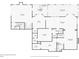 Basement floor plan featuring living room, bedroom, bathroom, media room, kitchen, gym, covered patio, and screened patio at 6030 Chimney Springs Rd, Buford, GA 30518