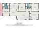 Detailed floor plan showcasing the layout of the home with dimensions for each room at 2100 Shady Ln, Tucker, GA 30084