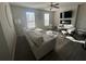 Bright living room with hardwood floors, modern furniture, and abundant natural light at 1852 Laurel Green Way, East Point, GA 30344