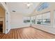 Bright sunroom with vaulted ceilings and many windows providing lots of natural light at 302 Gladstone Dr, Mcdonough, GA 30253