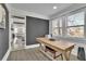 Cozy home office with brick wall, bright windows, and hardwood floors at 1630 Sylvan Sw Rd, Atlanta, GA 30310