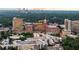 Panoramic aerial view of Ponce City Market and the surrounding city skyline at dusk at 818 Springdale Ne Rd, Atlanta, GA 30306