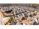 Aerial view of the community showcasing the neighborhood layout and beautiful homes at 260 Hemphill Ln, Marietta, GA 30064
