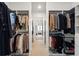 Spacious walk-in closet with organized shelving and hanging space for clothes and accessories at 260 Hemphill Ln, Marietta, GA 30064