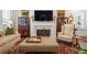 Charming living room showcasing detailed décor, a cozy fireplace, and comfortable seating arrangements at 260 Hemphill Ln, Marietta, GA 30064