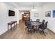 Spacious game room with a poker table and stylish bar area, perfect for entertaining guests at 581 Fairfield Nw Rd, Atlanta, GA 30327