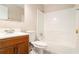 Bathroom with tub/shower combination and a vanity sink at 3759 Rosemary Se Ln, Conyers, GA 30013
