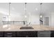 Kitchen sink and countertop with stainless steel sink and modern faucet at 2028 Holtz Ln, Atlanta, GA 30318