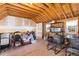 Unfinished attic space with exposed wood framework, windows, and plenty of potential storage at 108 Brighton Blvd, Woodstock, GA 30188