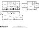 Detailed floor plan showcasing multiple levels with living room, kitchen, bedrooms, and bathrooms dimensions at 108 Brighton Blvd, Woodstock, GA 30188