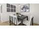 Tastefully decorated dining area, perfect for hosting intimate dinner parties at 201 New St # 2301, Decatur, GA 30030