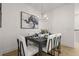 Cozy dining room featuring modern decor, light fixtures, and ample space at 201 New St # 2301, Decatur, GA 30030