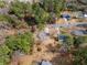 Aerial view of a house and its tree-covered surroundings in a residential neighborhood at 3063 Kerr Dr, Decatur, GA 30034