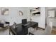 Well-lit home office with built-in desk space and stylish, modern decor at 201 New St # 2305-1, Decatur, GA 30030