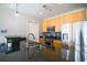Well-equipped kitchen featuring stainless steel appliances, granite countertops, and wood cabinetry at 845 Spring Nw St # 322, Atlanta, GA 30308