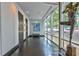 Hallway with tile floors, large statue and picture window at 845 Spring Nw St # 322, Atlanta, GA 30308