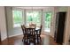 Charming breakfast nook with bay window and access to outdoor deck at 3875 Wintergreen Ct, Marietta, GA 30062