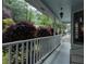 Charming front porch providing a relaxing space with picturesque views of the landscape at 3875 Wintergreen Ct, Marietta, GA 30062