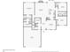 Detailed floor plan showcasing the layout of the first floor, including bedrooms, bathrooms, kitchen, and living spaces at 814 Harmony Rd, Temple, GA 30179