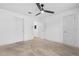 Bedroom with plush carpeting, ceiling fan, and neutral walls at 3103 Santa Fe Pkwy, Atlanta, GA 30350