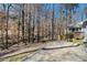 Long driveway leads to home surrounded by mature trees at 487 Glendale Ct, Stone Mountain, GA 30087