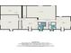 Detailed floor plan showcasing layout of second level, including bedrooms and bathrooms at 487 Glendale Ct, Stone Mountain, GA 30087