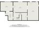 Detailed floor plan showcasing layout of basement level, including garage and rooms at 487 Glendale Ct, Stone Mountain, GA 30087