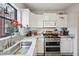 Updated kitchen with sleek stainless steel appliances and granite countertops at 694 Argonne Ne Ave # 4, Atlanta, GA 30308