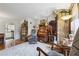 Living room featuring wood floors, decorative furniture, open to the kitchen at 694 Argonne Ne Ave # 4, Atlanta, GA 30308