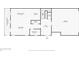 First floor plan of the home, including a living room, kitchen, and screened balcony at 397 4Th Ne St, Atlanta, GA 30308