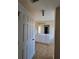 Bathroom featuring double sink vanity with framed mirror, and tiled floor at 7402 Gossamer St, Union City, GA 30291