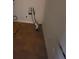 A laundry hookup with a pipe sticking out of the wall at 7402 Gossamer St, Union City, GA 30291