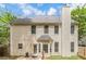 Backyard featuring a fenced-in yard and a classic chimney at 113 Weatherstone Dr, Woodstock, GA 30188