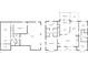 Detailed floor plan showcasing the layout of the home with labeled rooms and dimensions at 320 Red Fox Dr, Canton, GA 30114