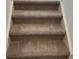 Close-up of the carpeted steps of the stairway in this home at , Conyers, GA 30094