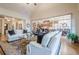 Bright living room leads into a dining room and kitchen, offering an open floor plan at 4880 Cecilia Sq, Cumming, GA 30040