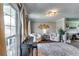 Bright living room featuring modern decor, a piano, and ample natural light at 845 Connell Ln, Lawrenceville, GA 30044