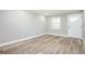 Neutral bedroom with hardwood floors and access to back yard at 2198 Star Mist Sw Dr, Atlanta, GA 30311