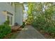 View of the backyard, showcasing the patio and a green space at 565 Candler St, Atlanta, GA 30307