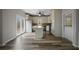 Spacious kitchen with stainless steel appliances and adjacent access to outdoor deck at 2820 Maxwell Pl, Lithia Springs, GA 30122