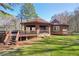 Private gazebo with a deck, perfect for outdoor entertaining at 4805 Mystere Sw Ln, Lilburn, GA 30047